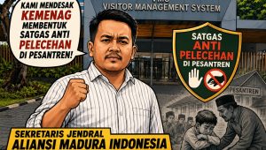 Sekretaris Aliansi Madura Indonesia Abdul Aziz Desak Kemenag Bentuk Satgas Anti-Pelecehan di Pesantren Jawa Timur