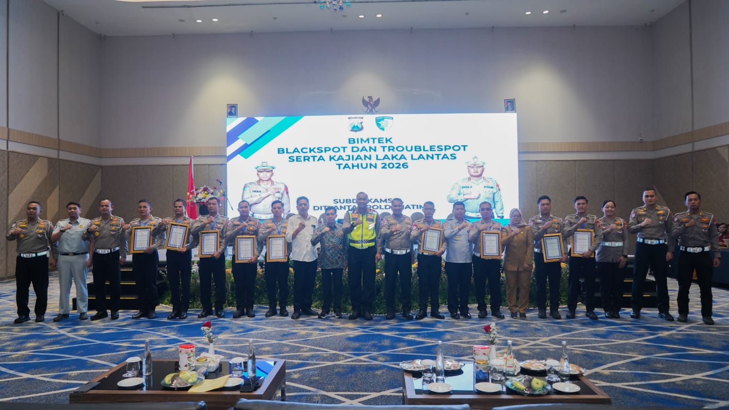 Satlantas Polres Gresik Raih Juara 1 dalam Video Rampcheck se- Jawa Timur