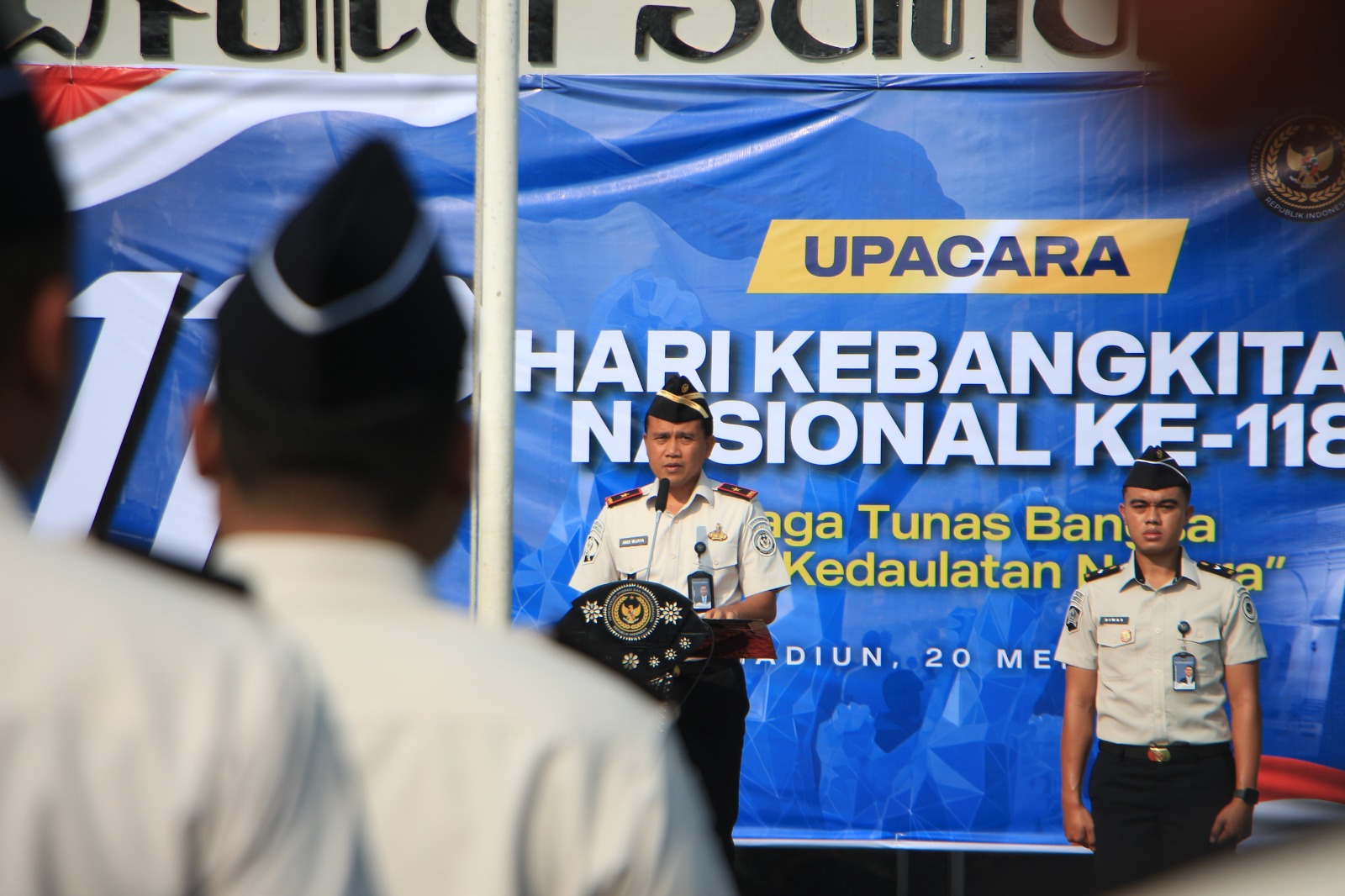 Semangat Harkitnas ke-118, Lapas I Madiun Gelar Upacara Demi Wujudkan Generasi Bangsa yang Berdaulat