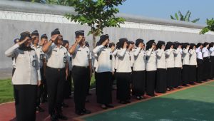 Tanamkan Semangat Nasionalisme, Rutan Perempuan Surabaya Gelar Upacara Hari Kebangkitan Nasional ke-118