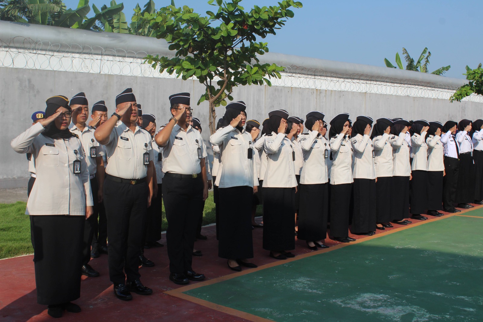Tanamkan Semangat Nasionalisme, Rutan Perempuan Surabaya Gelar Upacara Hari Kebangkitan Nasional ke-118