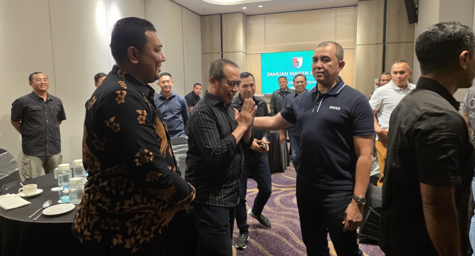 Jalin Sinergitas, Kalapas Pemuda Madiun Hadiri Undangan Makan Malam Bersama Pangdam V/Brawijaya