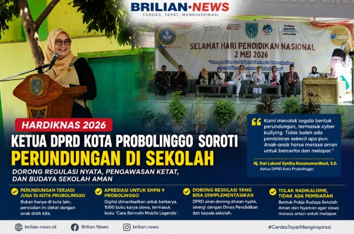 Ketua DPRD Kota Probolinggo Soroti Perundungan di Sekolah, Dorong Regulasi Nyata dan Pengawasan Ketat