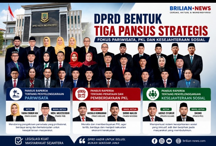 DPRD Kota Probolinggo Bentuk Tiga Pansus Strategis Fokus Pariwisata, PKL Dan Kesejahteraan Sosial