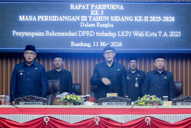 DPRD Beri Catatan LKPJ 2025, Pemkot Bandung Fokus Benahi Pelayanan Publik ㅤ