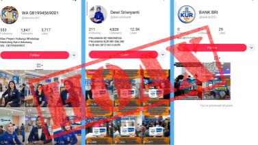 Waspada Penawaran KUR Online, BRI Pastikan Pengajuan Resmi Hanya Lewat Kantor dan Petugas Bank ㅤ