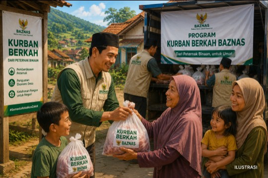 Peternak Binaan Ikut Merasakan Manfaat Kurban, BAZNAS Dorong Ekonomi Desa Tumbuh