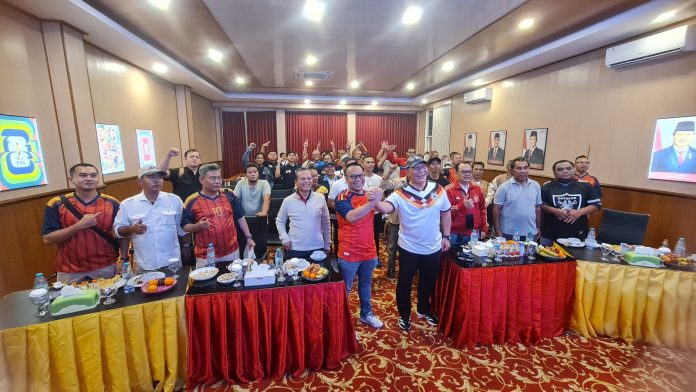 BHS Gelar Nobar Piala Dunia di Surabaya, Warga Antusias Padati Rumah Aspirasi Gerindra