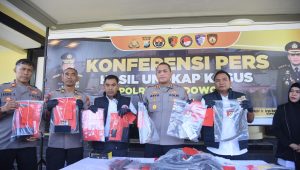 Empat Kasus Kriminal Diungkap, Kapolres Bondowoso Tegaskan Tak Ada Ruang Bagi Pelaku Kejahatan