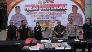 Polrestabes Surabaya Ungkap 163 Kasus Kejahatan Jalanan dan 3C, Amankan 192 Tersangka Dalam Lima Bulan