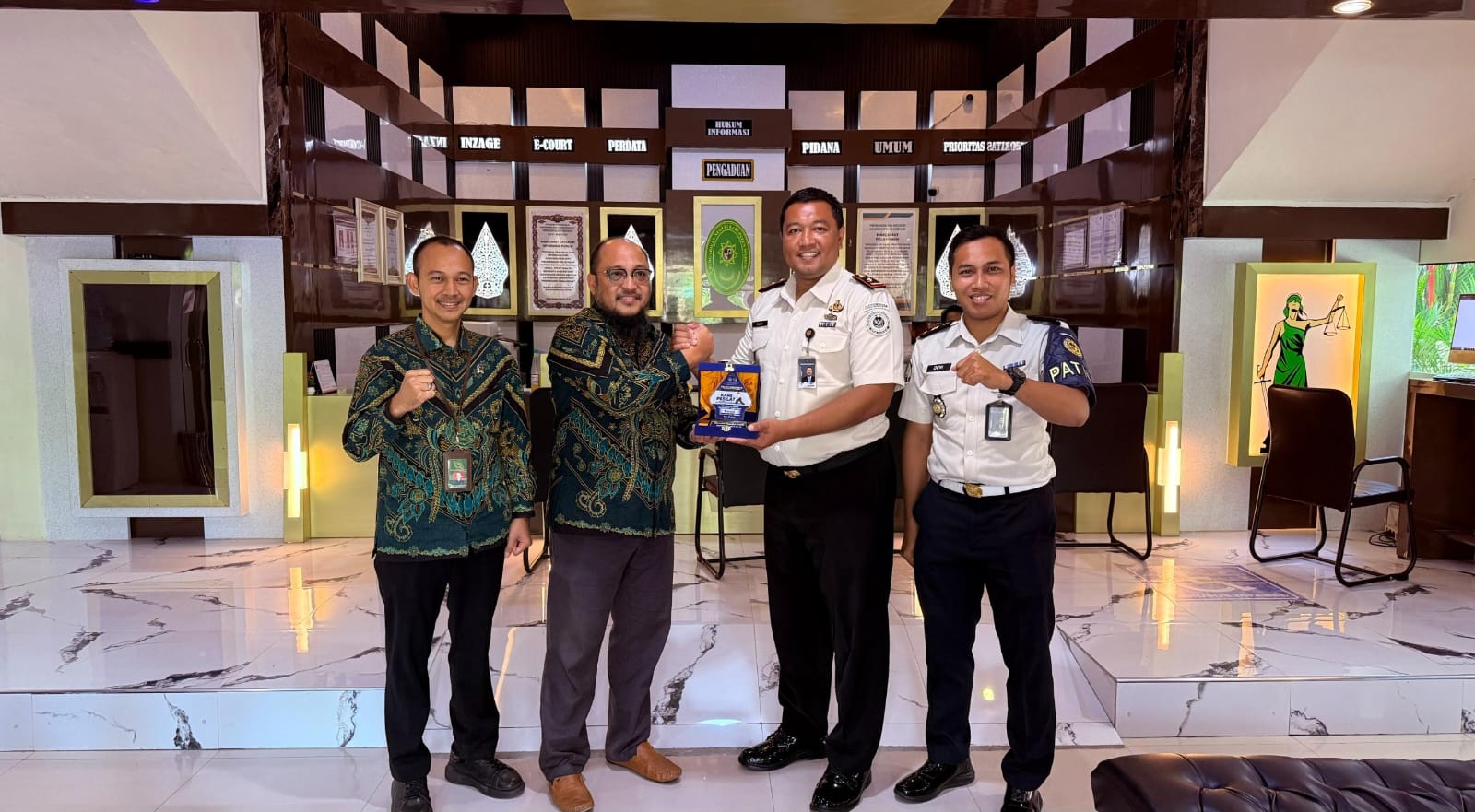 Perkuat Sinergi Penegak Hukum, Kalapas Pemuda Madiun Laksanakan Silaturahmi dan Koordinasi ke Pengadilan Negeri Kabupaten Madiun