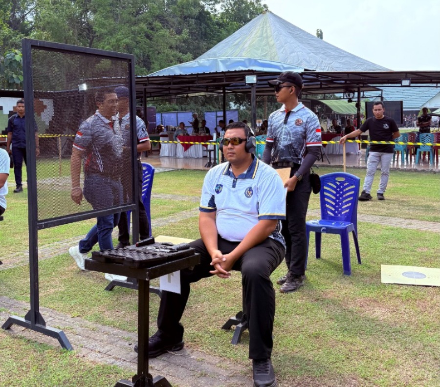 Kalapas Pemuda Madiun Hadiri Pembukaan Lomba Menembak Danbrigif 18 Trisula Cup