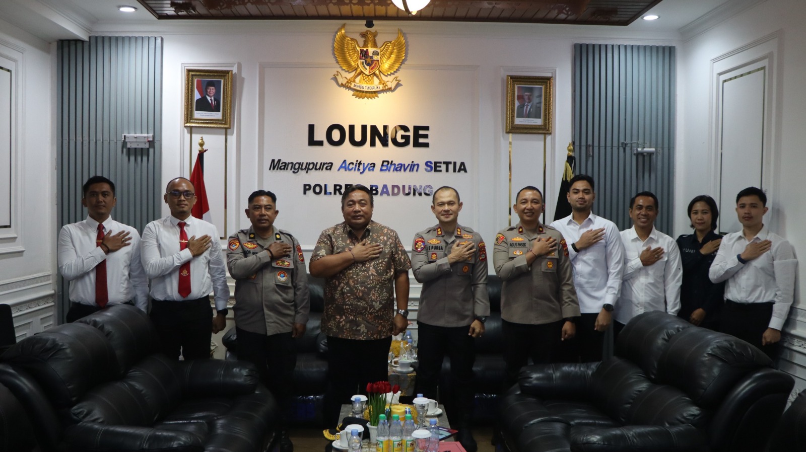 Perkuat Sinergitas Penegakan Hukum, Komisi III DPR RI Kunjungi Polres Badung