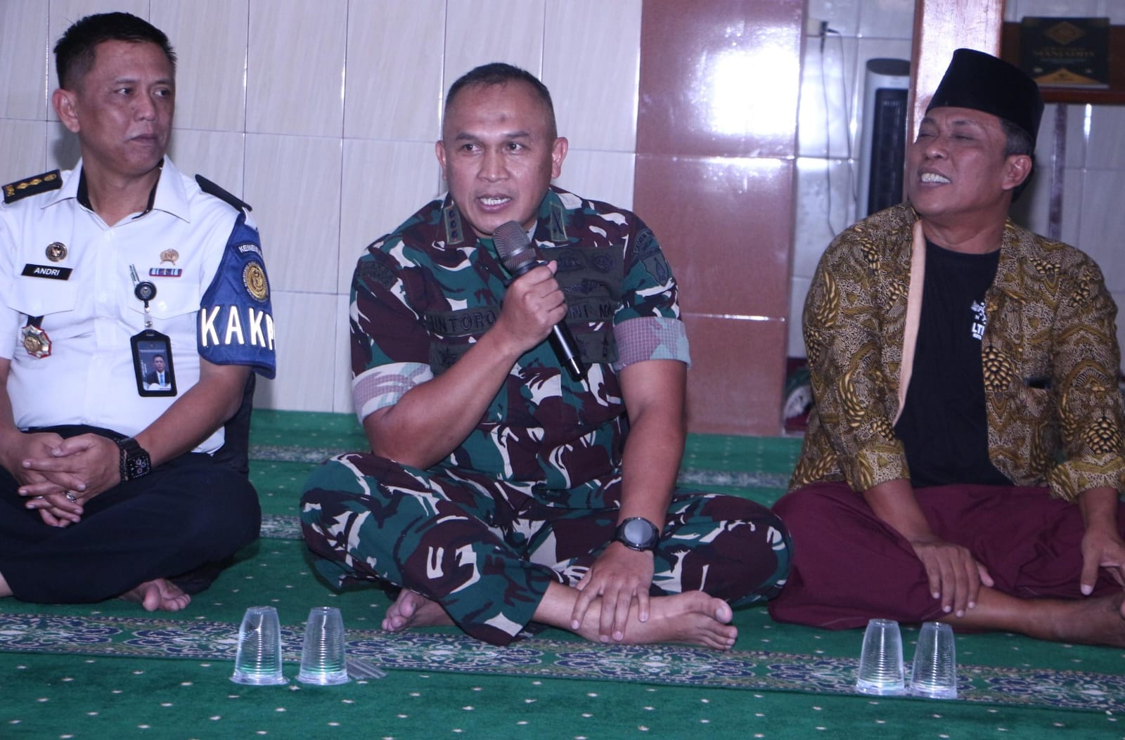 Motivasi dan Semangat Disampaikan Danrem Kota Madiun Kepada WBP Lapas 1 Madiun