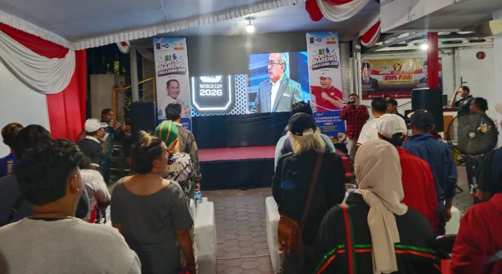 Bambang Haryo Ajak Warga Sidoarjo Nikmati Atmosfer Piala Dunia Lewat Nobar Bersama TVRI