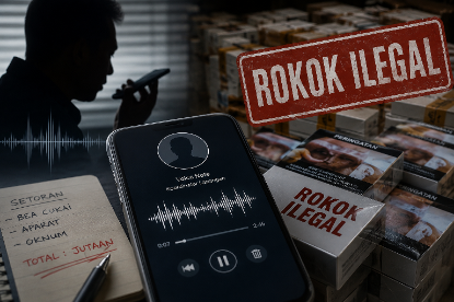 Dugaan Voice Note Koordinator Rokok Ilegal Buka Tabir Praktik Pengondisian, Aparat Didorong Lakukan Pendalaman