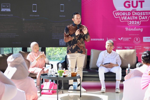 dr. Agung Firmansyah Ajak Warga Lebih Peduli Kesehatan Pencernaan