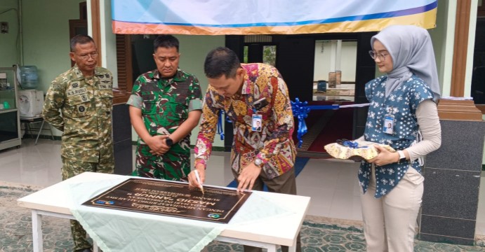 BRI Peduli Hadirkan Wajah Baru Masjid Annur Kodim 0605/Subang