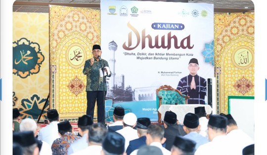 Farhan Jadikan Kajian Dhuha Ruang Ikhtiar Spiritual Hadapi Persoalan Kota