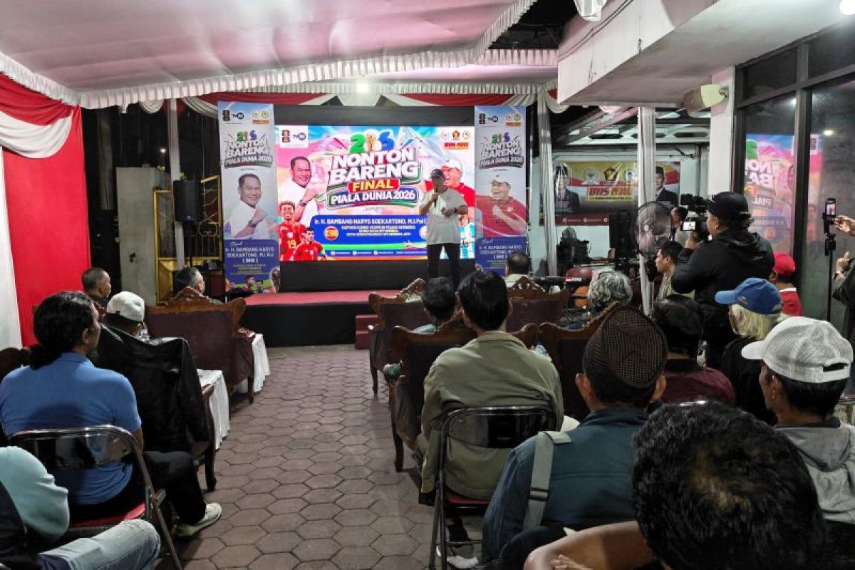 Bambang Haryo Sebut Nobar Piala Dunia Beri Multiplier Effect bagi Pelaku Usaha