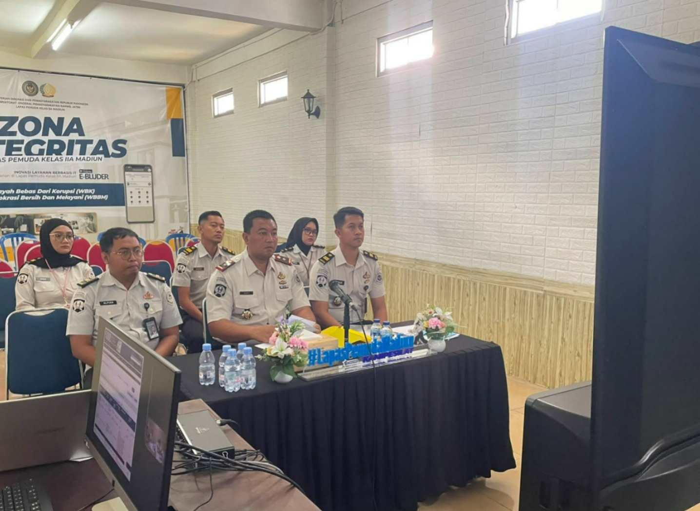 Penuhi Persyaratan Pengusulan Amnesti, Lapas Pemuda Madiun Ikuti Bimtek Mekanisme Pengusulan Amnesti Lanjutan Secara Virtual