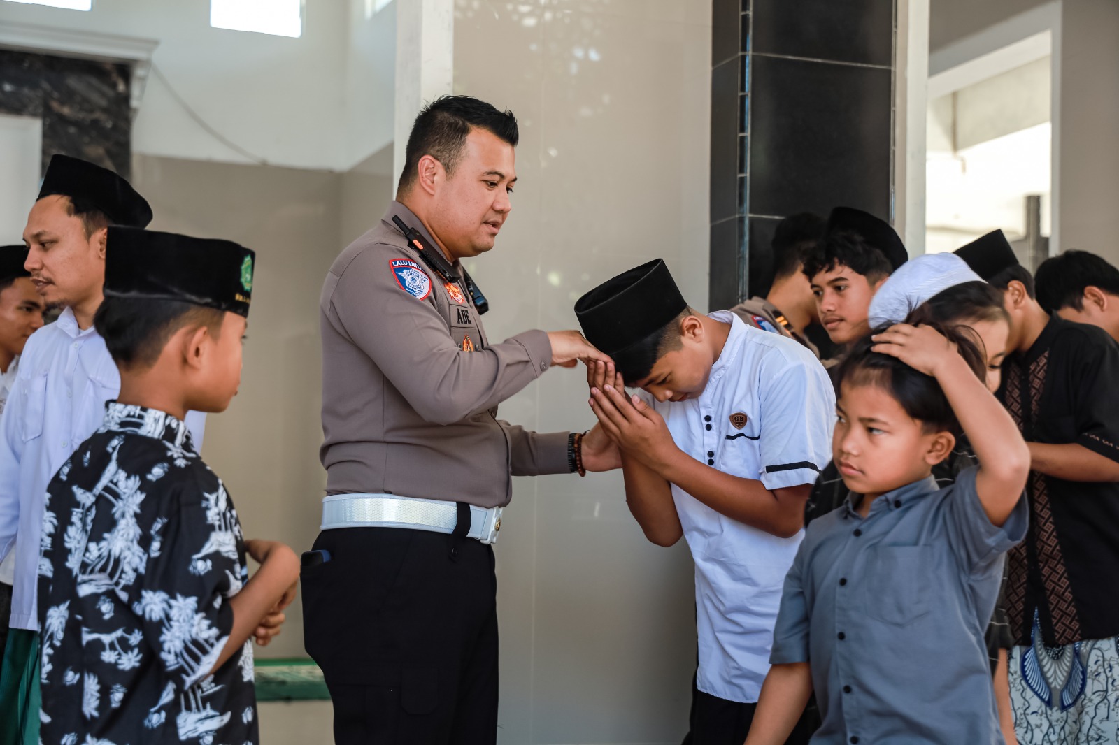 Hari Bhayangkara ke – 80 Polres Jember Salurkan Bantuan untuk Yayasan Yatim Piatu