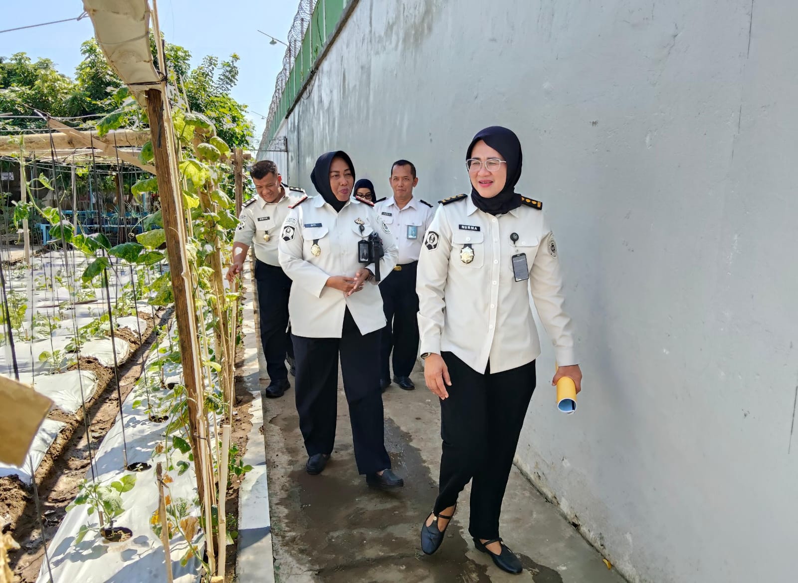 Sinergi Antar Satuan Kerja Pemasyarakatan, Bapas Madiun Tinjau Program Pembinaan Unggulan Lapas Kelas I Madiun