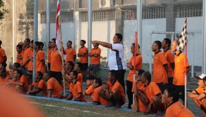 Semarak HUT RI ke-81, Turnamen Futsal Antar Blok Hunian Pererat Kebersamaan Warga Binaan