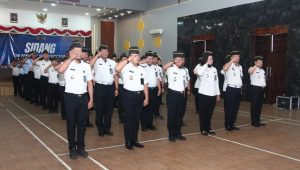Lapas Kelas I Madiun Ikuti Apel Bersama Kemenko Kumham Imipas dan Jajaran, Perkuat Disiplin Kerja dan Semangat Menyambut Kemerdekaan