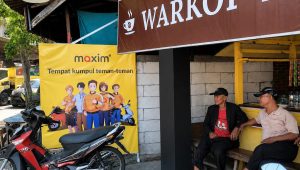 Renovasi Warkop Kupang Pojok, Maxim Luncurkan Area Istirahat Nyaman Perdana untuk Driver di Surabaya