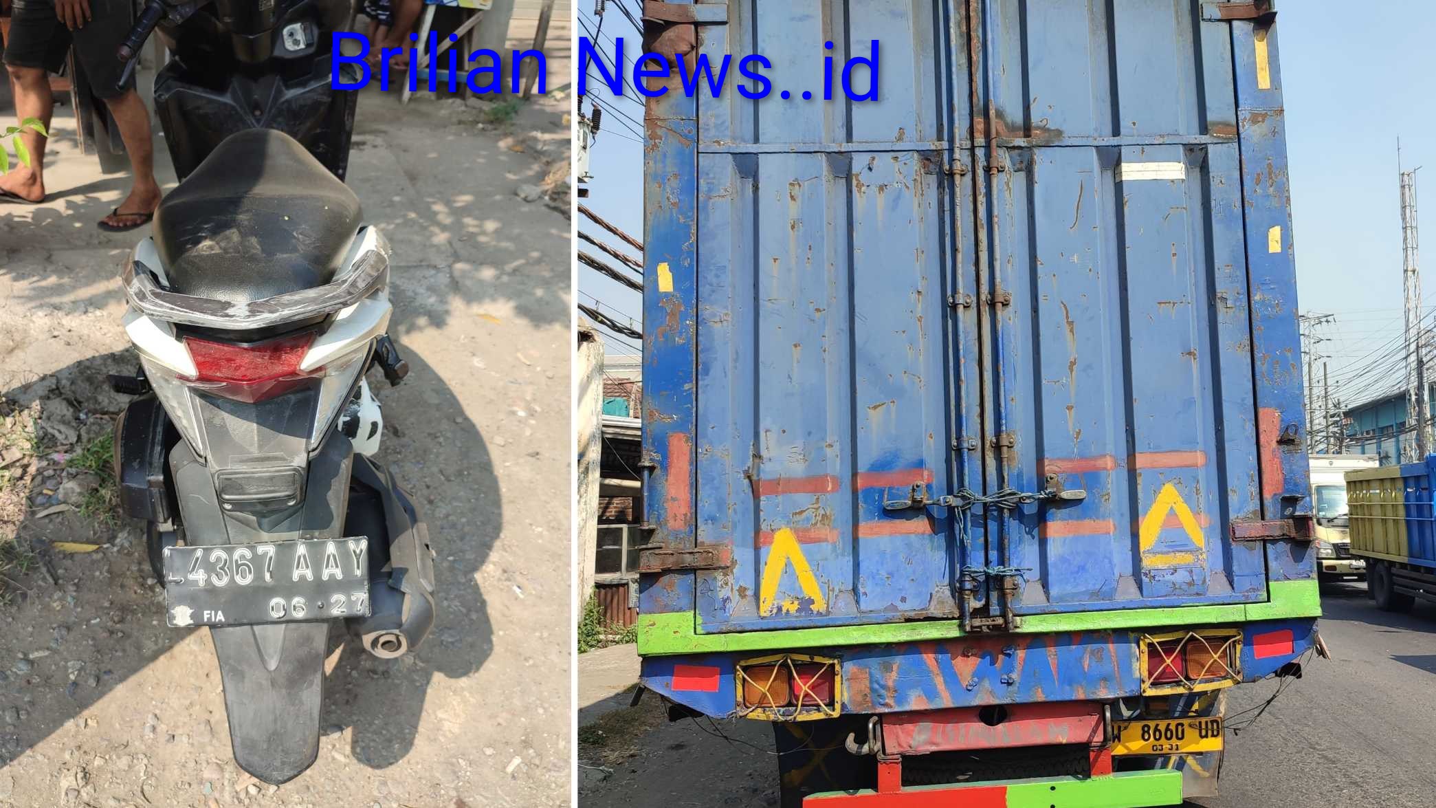 Polsek Driyorejo Ungkap Kronologi Kecelakaan Maut di Depan JNT Semambung