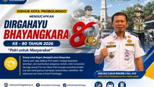 Sinergi Polri dan Dishub Kota Probolinggo Menguat pada Hari Bhayangkara ke 80