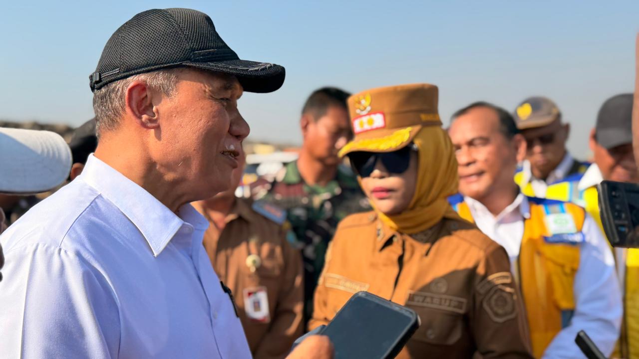 Tinjau Lumpur Porong, BHS Minta BNPB Siapkan Posko Permanen dan Simulasi Bencana
