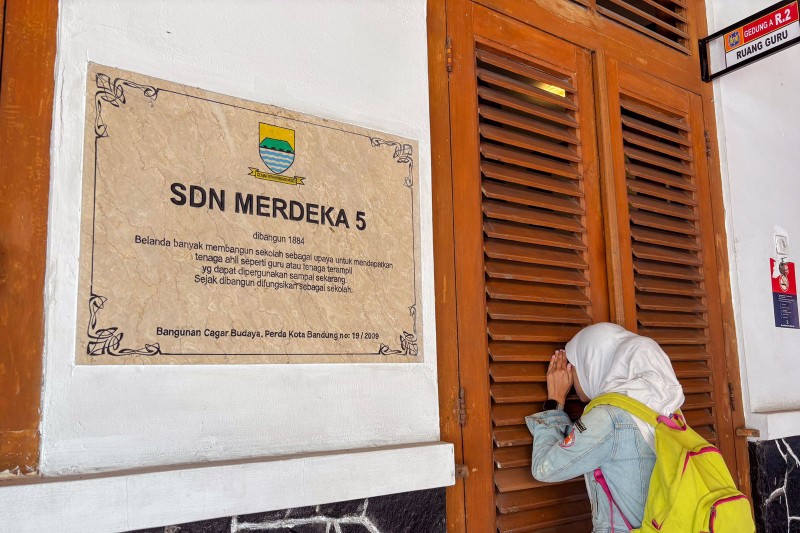 SDN 001 Merdeka, Sekolah Tertua di Kota Bandung yang Masih Bertahan Sejak 1884