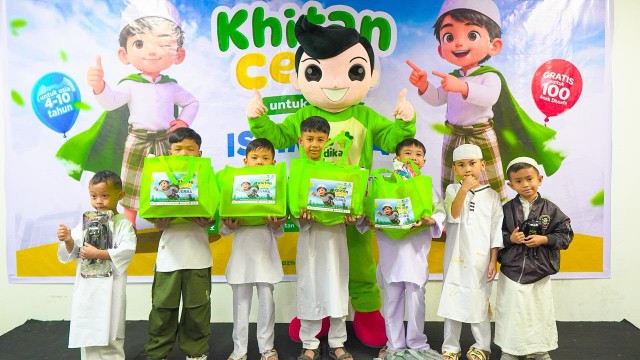 BAZNAS Jabar Gelar Khitan Ceria untuk 100 Anak, Keluarga Kurang Mampu Terbantu