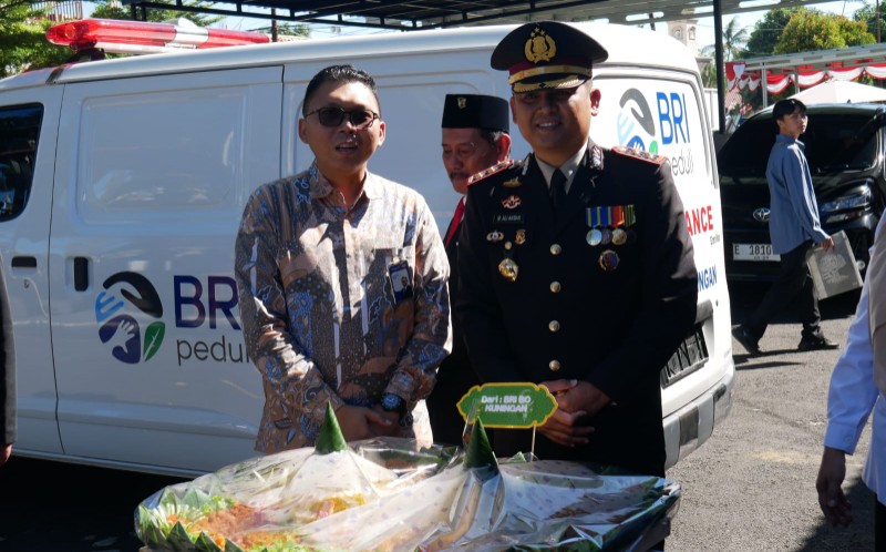 BRI Peduli Serahkan Ambulans untuk Dukung Layanan Darurat Polres Kuningan