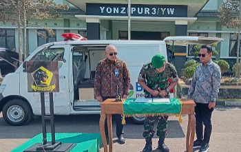 Ambulans BRI Peduli Dukung Layanan Kesehatan Yonzipur 3/YW Pangalengan
