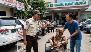Lansia Penjenguk Pasien Diduga Dibentak Gegara Salah Parkir, Satpam RS Graha Sehat Medika Disorot