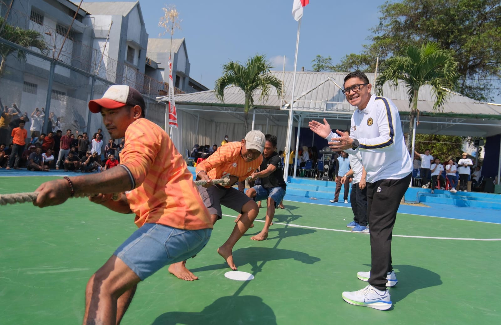 Kalapas Malang Buka Porseni Hut Ke-81 Kemerdekaan Ri, Kobarkan Semangat Sportivitas dan Kebersamaan