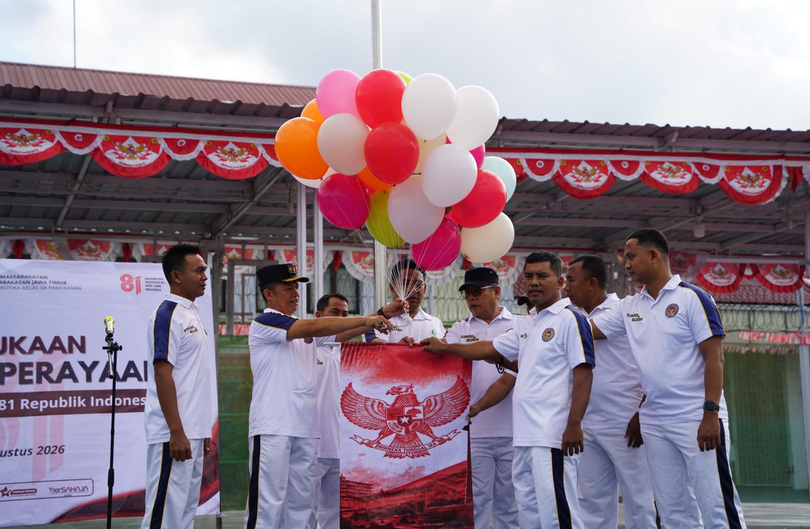 Lapas Narkotika Pamekasan Resmi Buka Semarak HUT Kemerdekaan RI Ke-81, Kobarkan Semangat Persatuan dan Sportivitas
