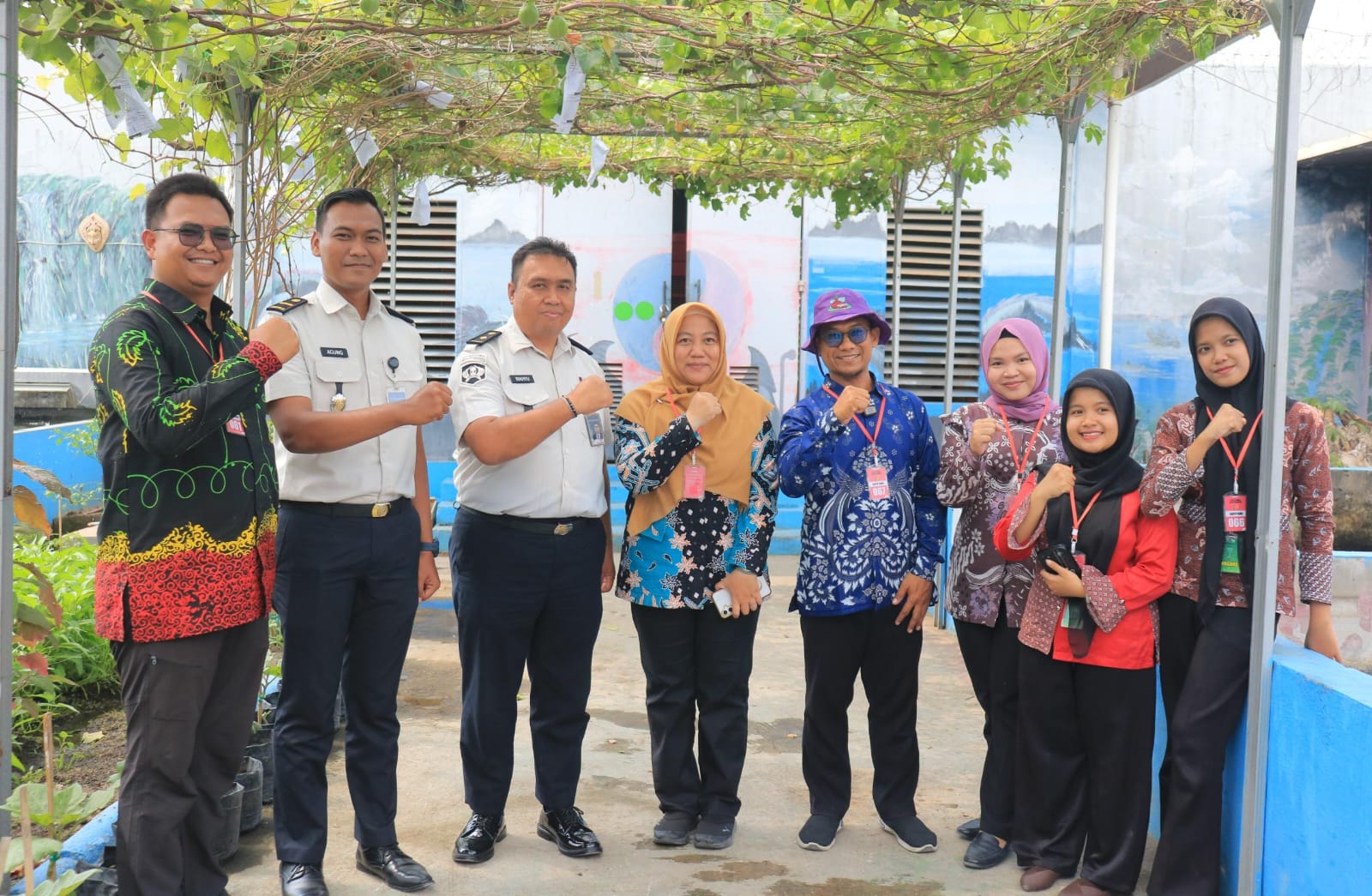 Lapas Pemuda Madiun Gandeng DKPP Kota Madiun, Tinjau dan Evaluasi Lahan Ketahanan Pangan