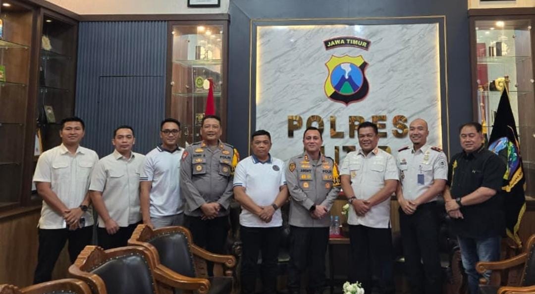 Perkuat Sinergi Kalapas Blitar Jalin Koordinasi Dengan Kapolres