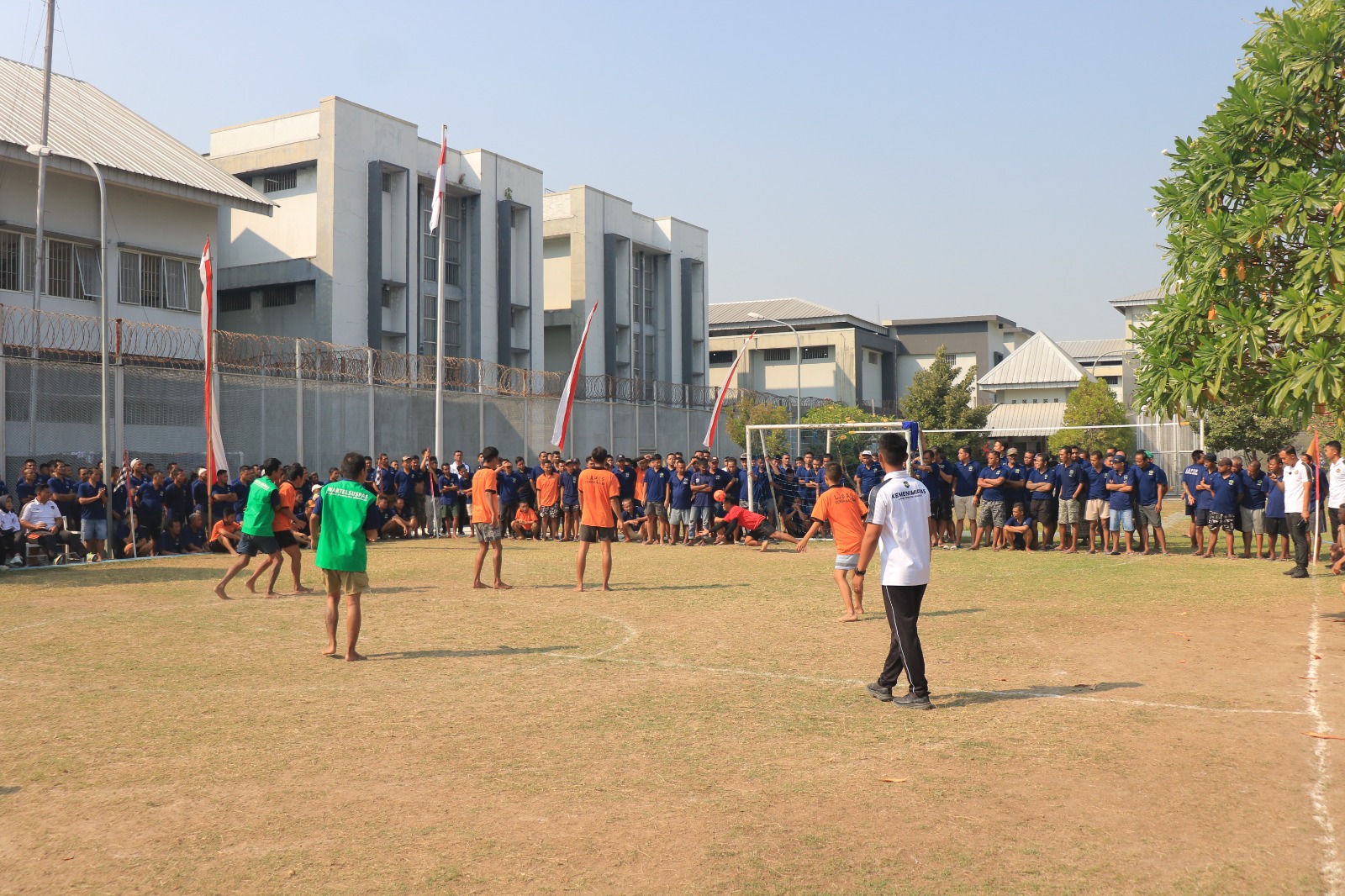 Final Futsal Antarblok Meriah, Blok B Atas Juara Usai Taklukkan Blok C Atas 6-2