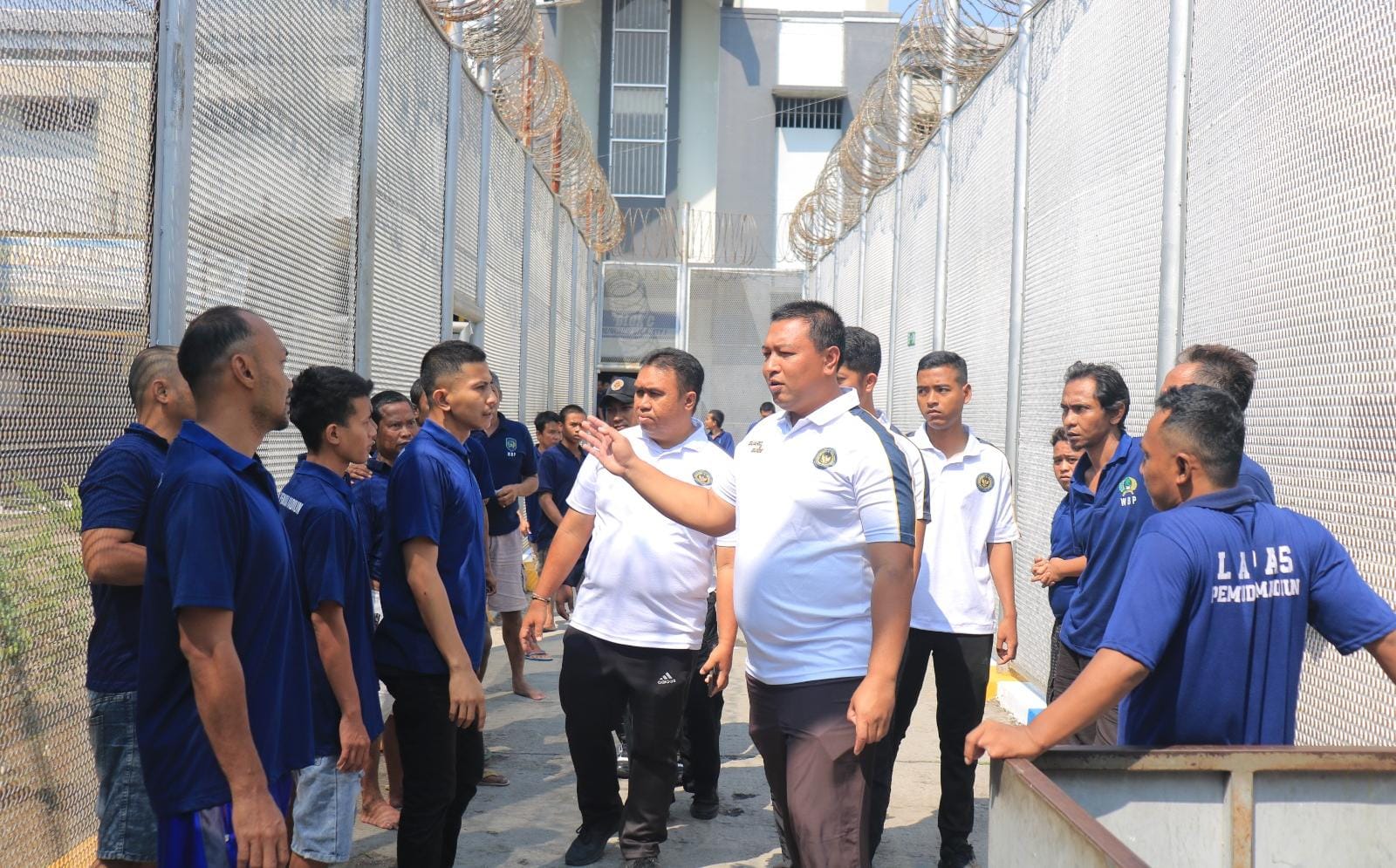 Jaga Kamtib, Jauhi Halinar! Kalapas Pemuda Madiun Beri Arahan Kepada Warga Binaan