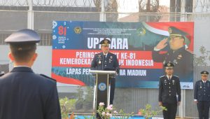 Lapas Pemuda Madiun Gelar Upacara HUT ke-81 Kemerdekaan RI, Kobarkan Semangat Persatuan