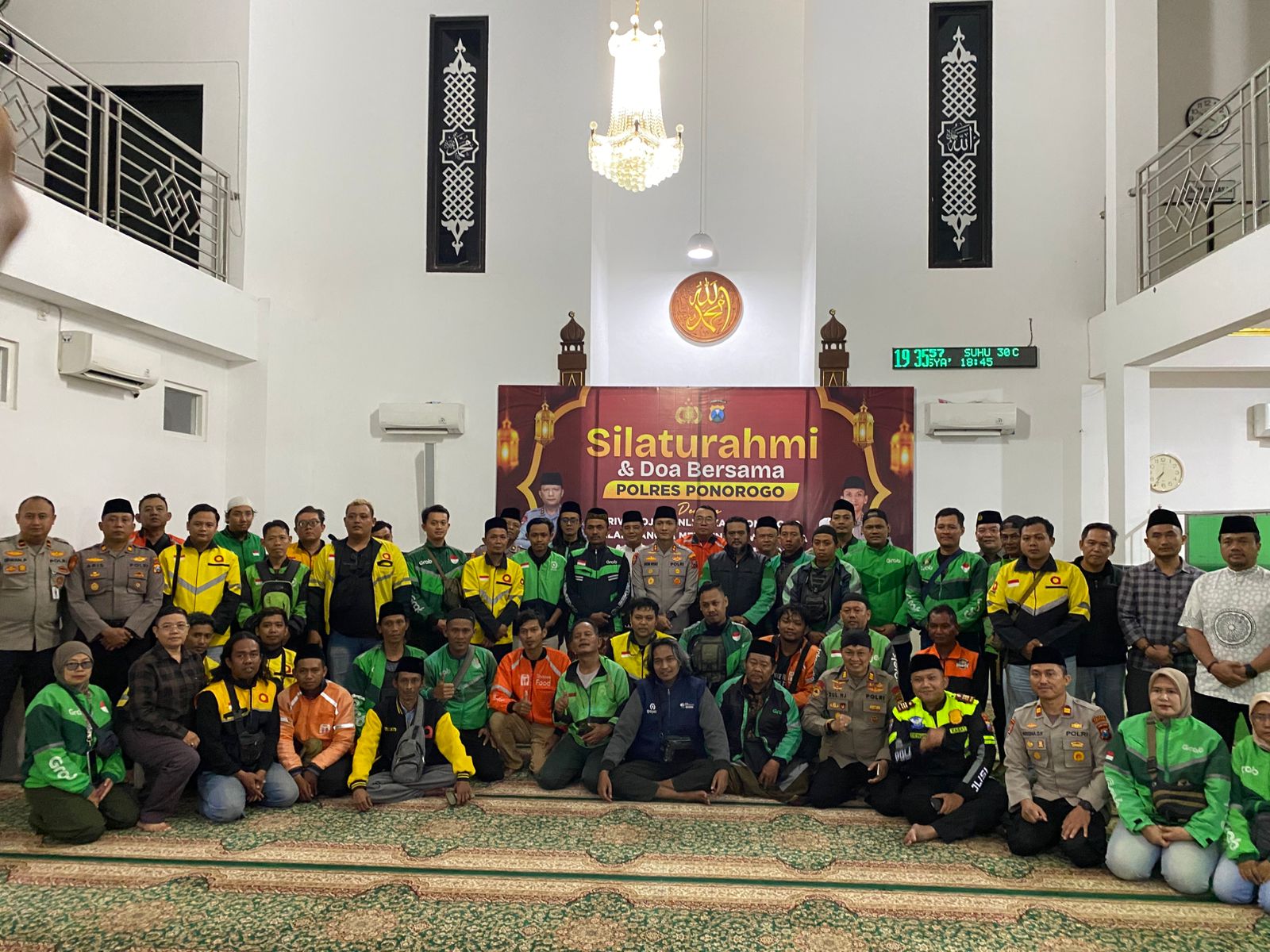 Polres Ponorogo Rangkul Komunitas Ojol Perkuat Sinergi Jaga Kamtibmas