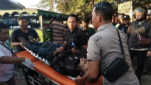 Laka Beruntun di Menganti Gresik libatkan Odong-Odong, Petugas Lakukan Penyelidikan