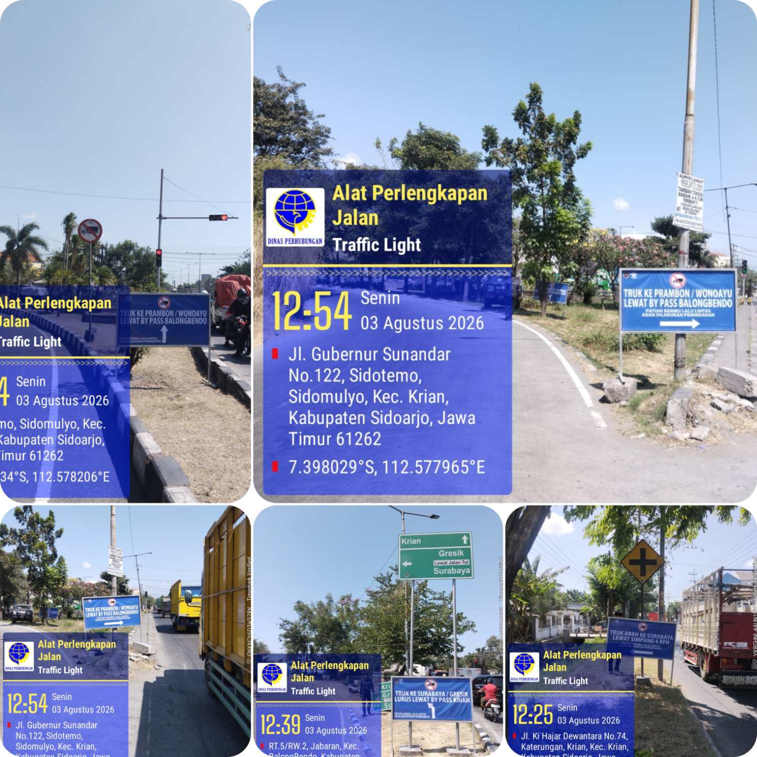 Sepekan Masa Sosialisasi, Polresta Sidoarjo Siap Tindak Tegas Truk Penerobos Rambu di Simpang Lima Krian