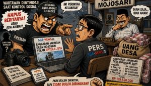 Usai Berita Anggaran Desa Mojosari Terbit, Wartawan Diduga Diintimidasi Pria yang Mengaku Anak Angkat Pj Kades