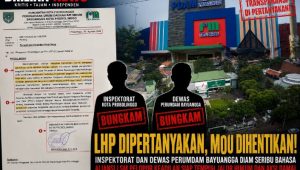 MoU Diputus, LHP Jadi Tanda Tanya, Inspektorat dan Dewas Perumdam Bayuangga Bungkam, Aliansi Siapkan Jalur Hukum